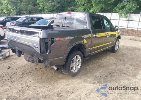 2015 Ford F-150 Platinum from USA, damaged, VIN 1FTEW1EG7FFC67819